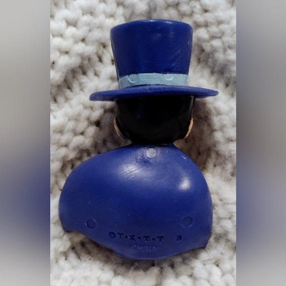 Vintage Sailor Moon Tuxedo Mask Blue Mini Figure PVC Hard Plastic - Picture 3 of 5